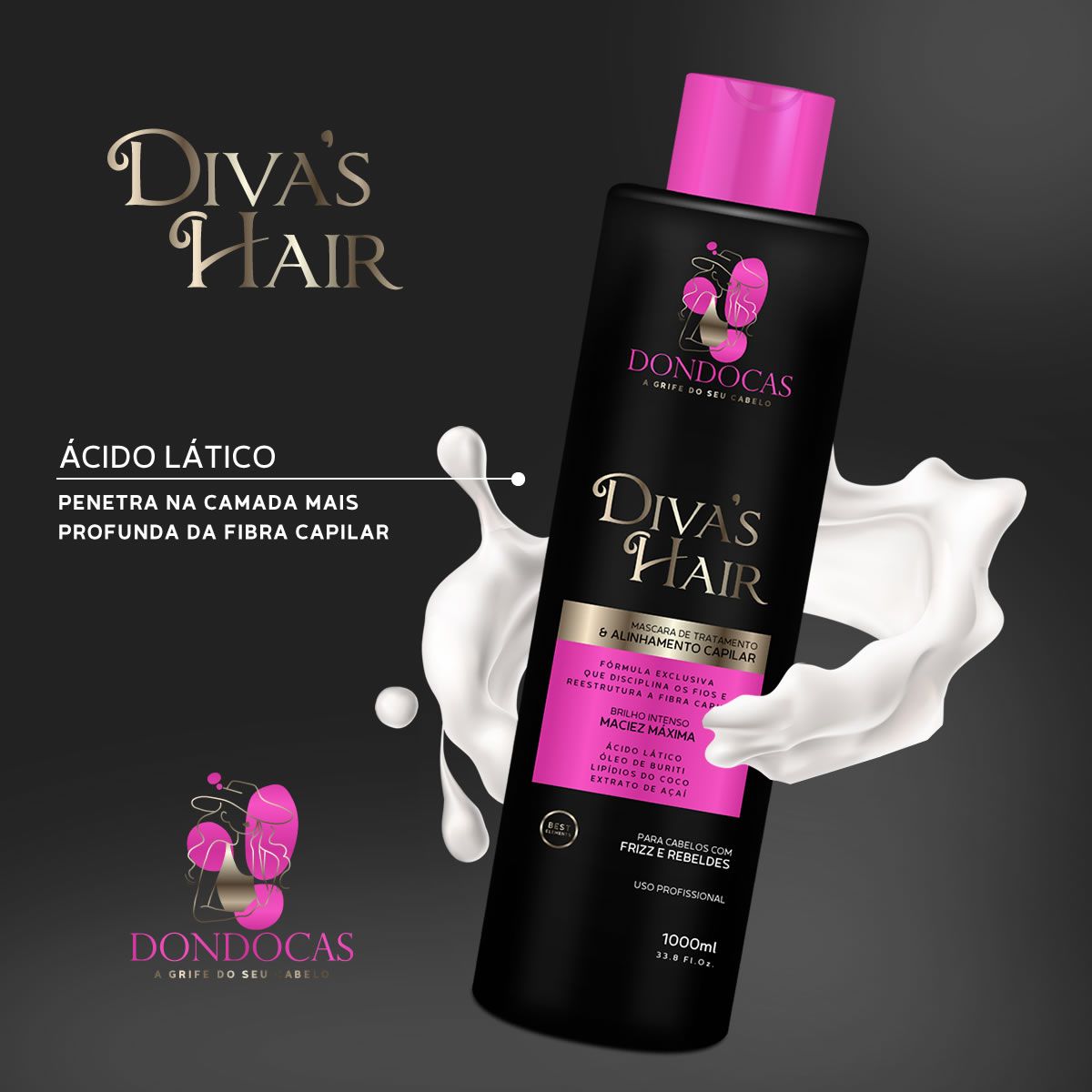 Kit Básico - Shampoo + Progressiva + Brinde Top