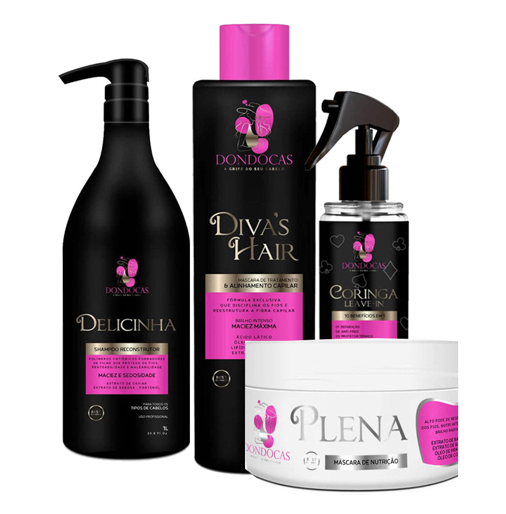 Kit Liso com Glamour Big